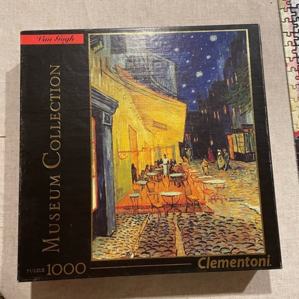Clementoni Museum Collection Van Gogh Cafe Terrace at Night 1000 Piece Puzzle